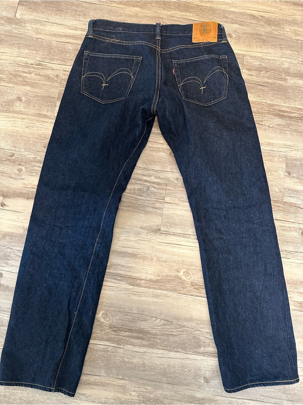 Samurai Jeans H0510XXII 15oz Regular Straight Jeans 33w 33 inseam - Picture 3 of 8